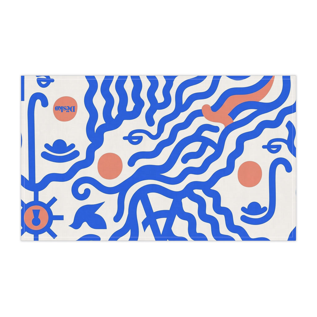 Cotton Tea Towel — Bright Bouquet Kitchen Towel