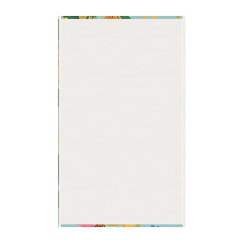 Floral Garden Cotton Tea Towel — Bright Bouquet Kitchen Towel