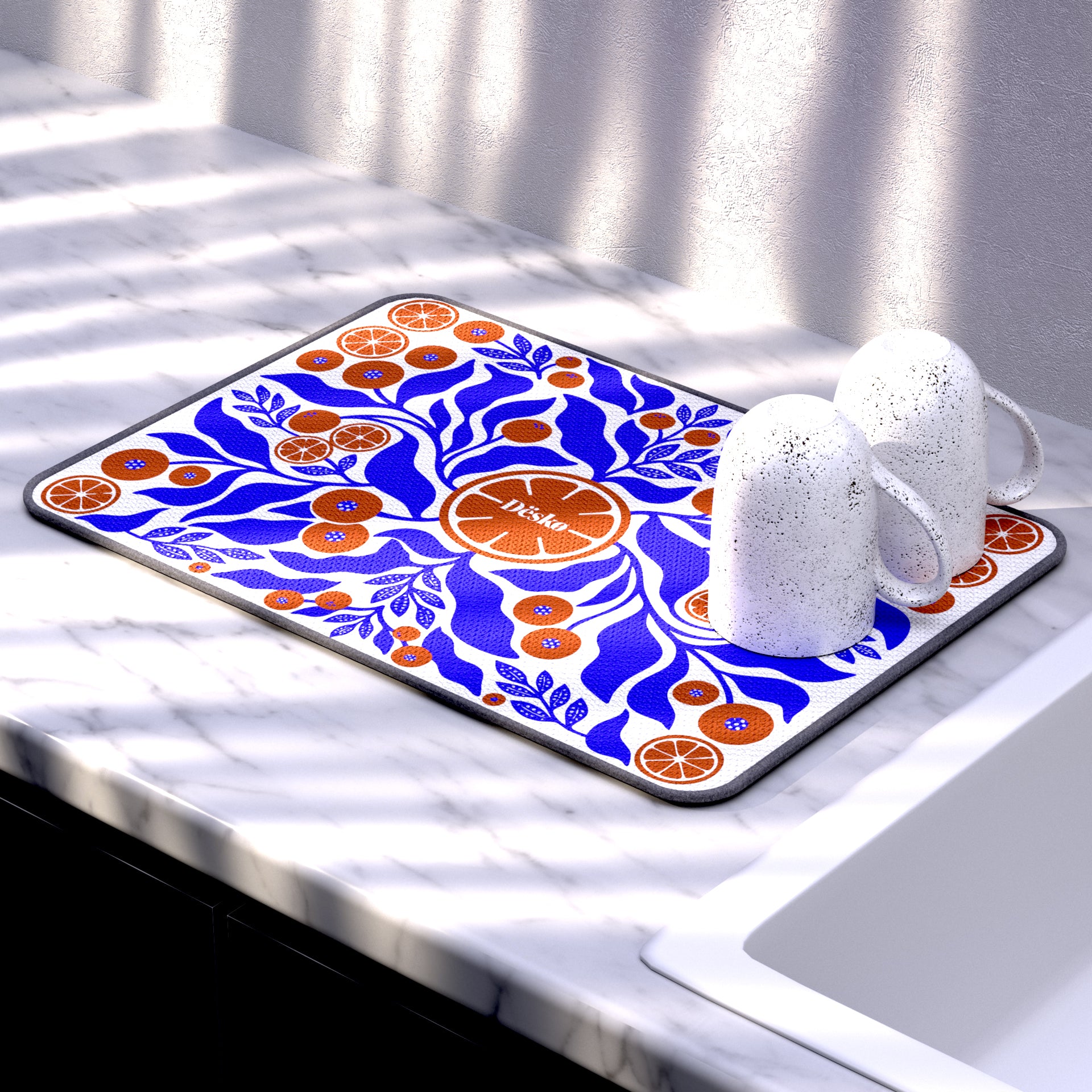 Microfiber Kitchen Dish Mat