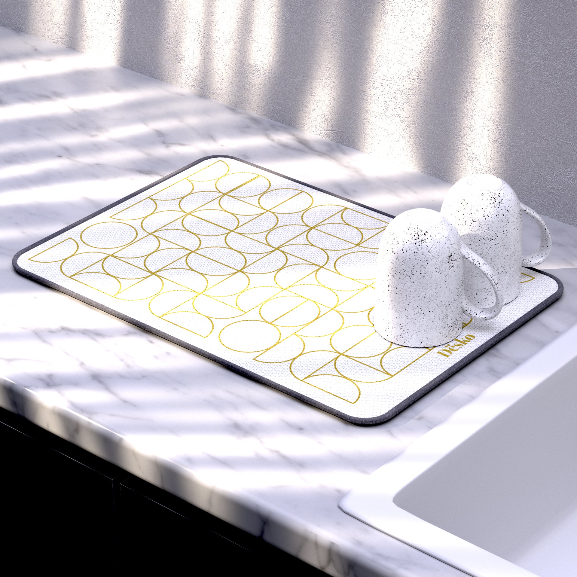 Microfiber Kitchen Dish Mat