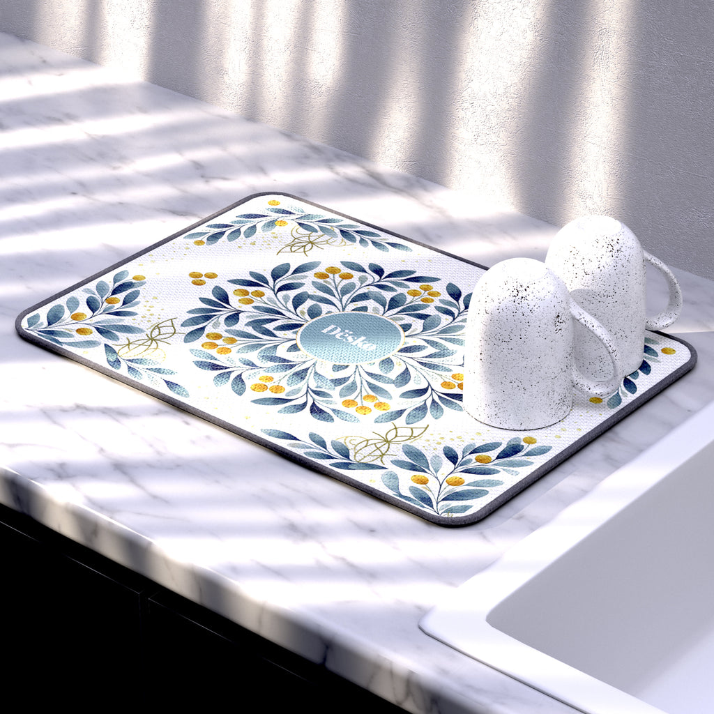 Microfiber Kitchen Dish Mat