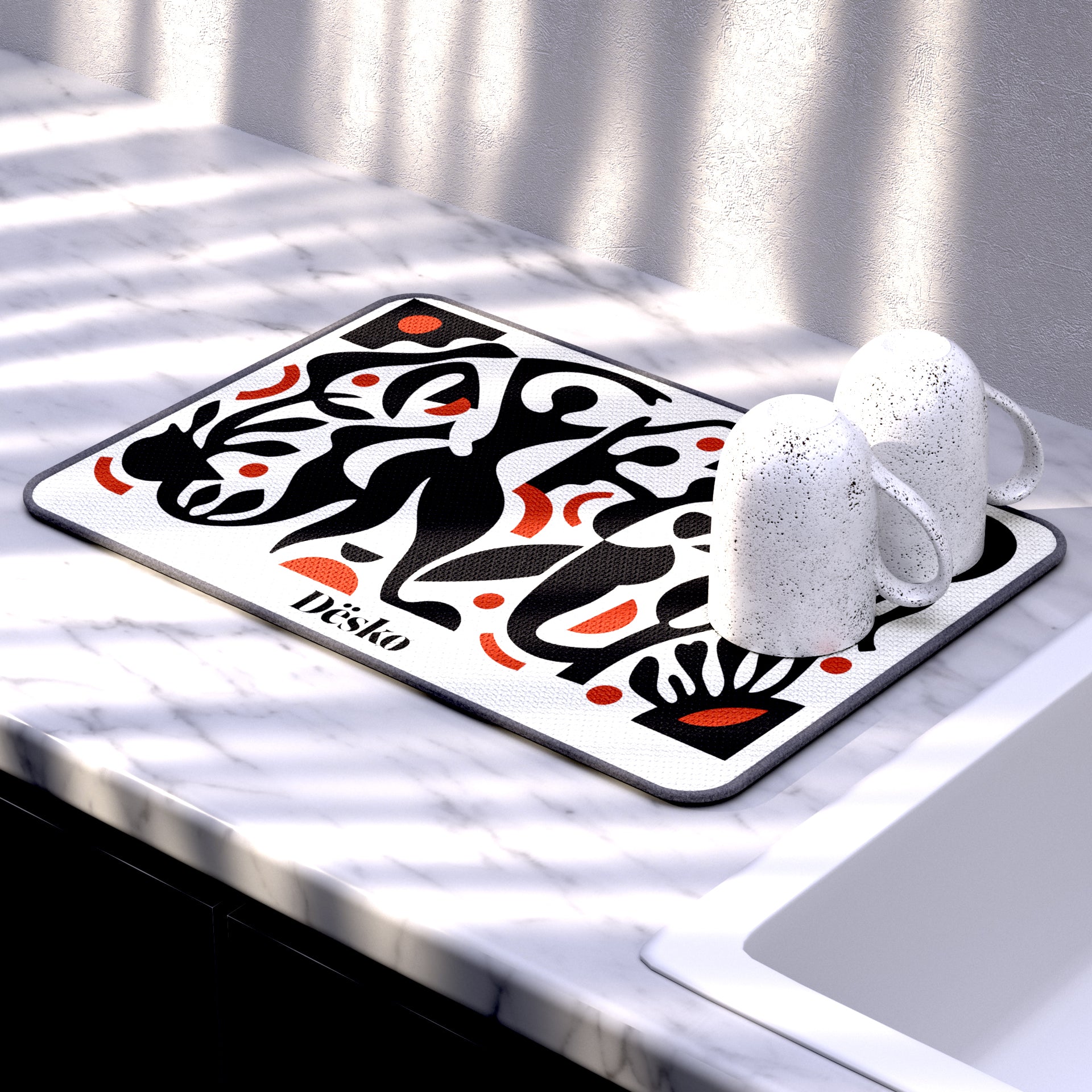 Microfiber Kitchen Dish Mat