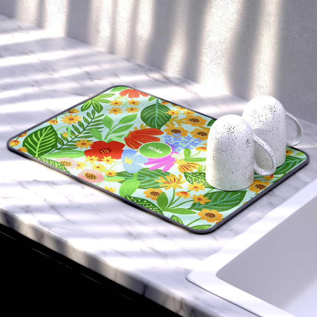 Microfiber Kitchen Dish Mat
