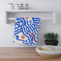 Cotton Tea Towel — Bright Bouquet Kitchen Towel