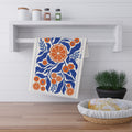 Floral Garden Cotton Tea Towel — Bright Bouquet Kitchen Towel